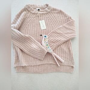 NWt Universal Thread Blush-Tan Knit Sweater~ Size: S